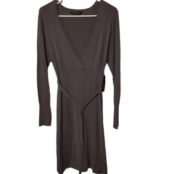 bcbg black sweater dress BCBGMAXAZRIA Dantelle Sweater Dress